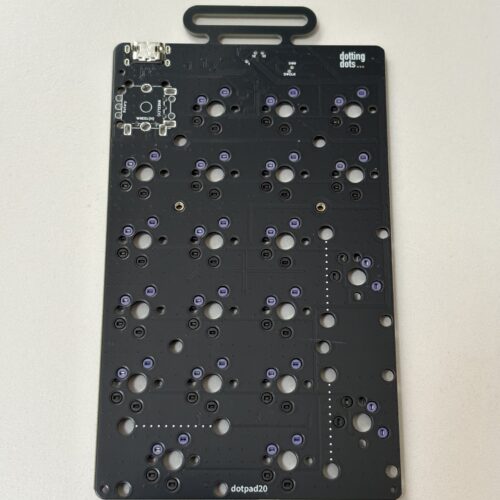 dotpad20テンキー｜STEP 2　低背エンコーダーのはんだ付け｜5分