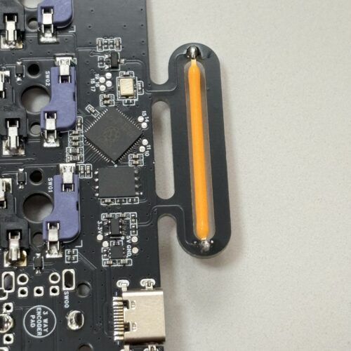 dotpad20テンキー｜STEP 3　フィラメントLEDのはんだ付け｜1