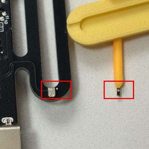 dotpad20テンキー｜STEP 3　フィラメントLEDのはんだ付け｜1（2）